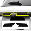 Vinyl Chrome Delete Grille Side Window Blackout Decal Stickers Overlay Film Fits Chevrolet Traverse 2022-2023