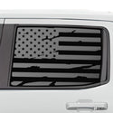 American Flag Rear Side Window Vinyl Decal Stickers Fits Ford Maverick 2022 2024