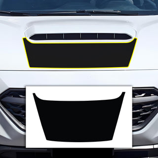 Hood Scoop Vinyl Overlay Decal Stickers Fits Subaru WRX 2022-2024