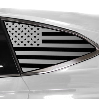 Quarter Window American Flag Vinyl Decal Stickers Fits Acura MDX 2022-2024