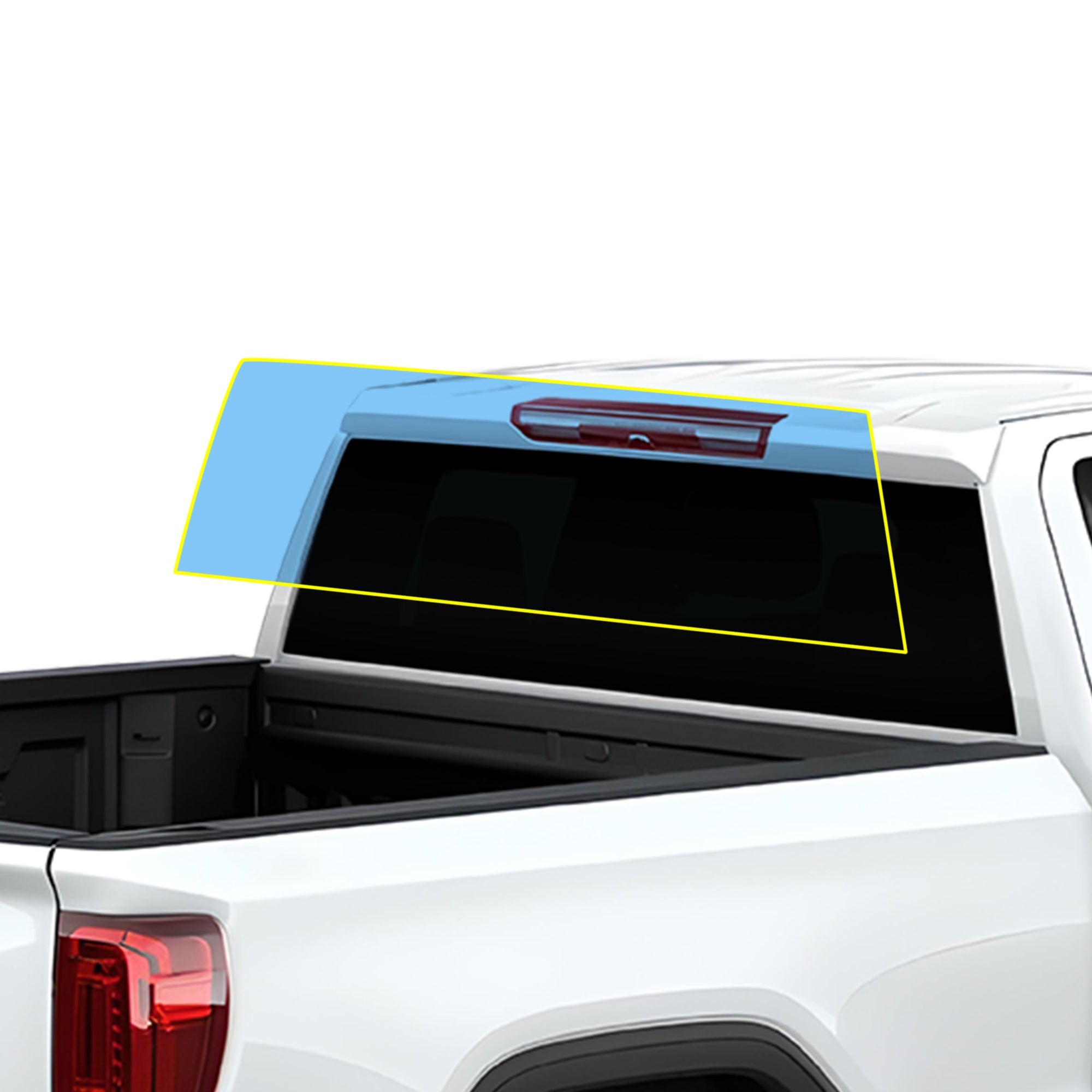 Precut Front Rear Windshield Premium Protection Self Healing Film Kit For GMC Sierra 2019+ - Bogar Tech Designs