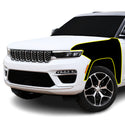 Fits Jeep Grand Cherokee 2022+ Precut Premium Gloss Black Carbon Fiber Fender Paint Protection Film PPF Decal Film Kit