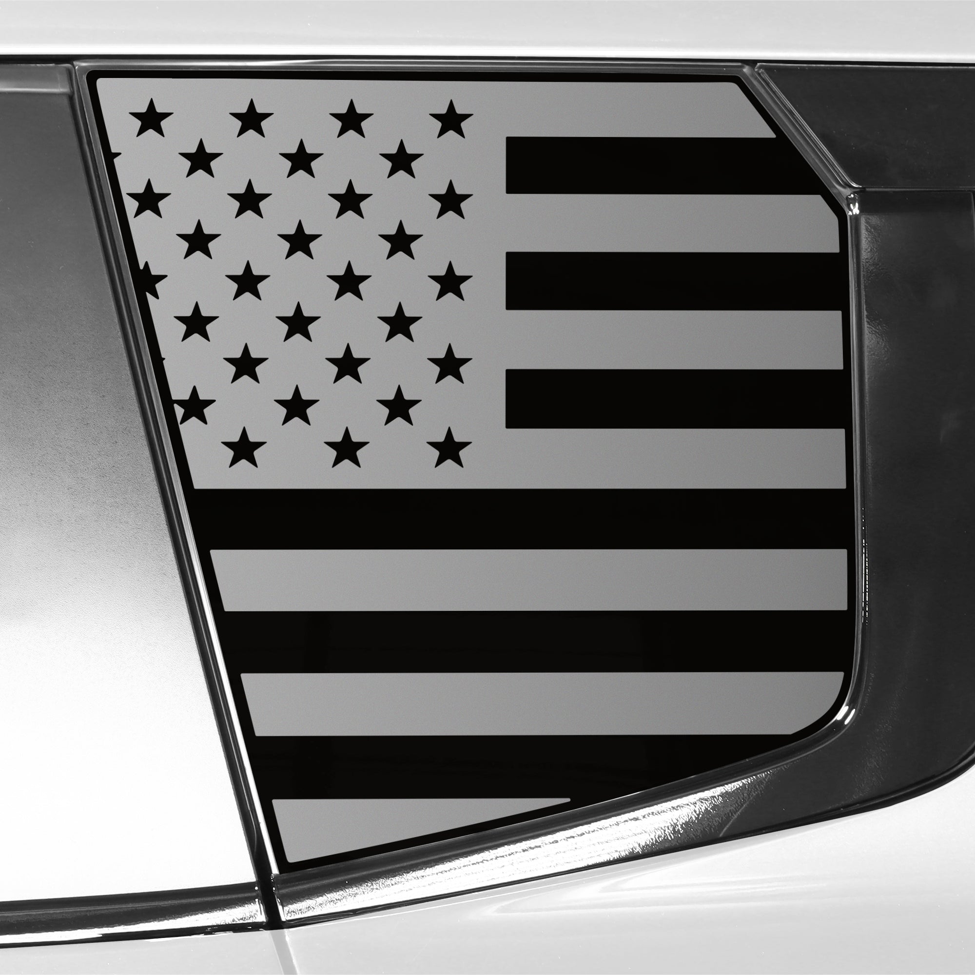 Quarter Window American Flag Vinyl Decal Stickers Fits Mitsubishi Outl ...