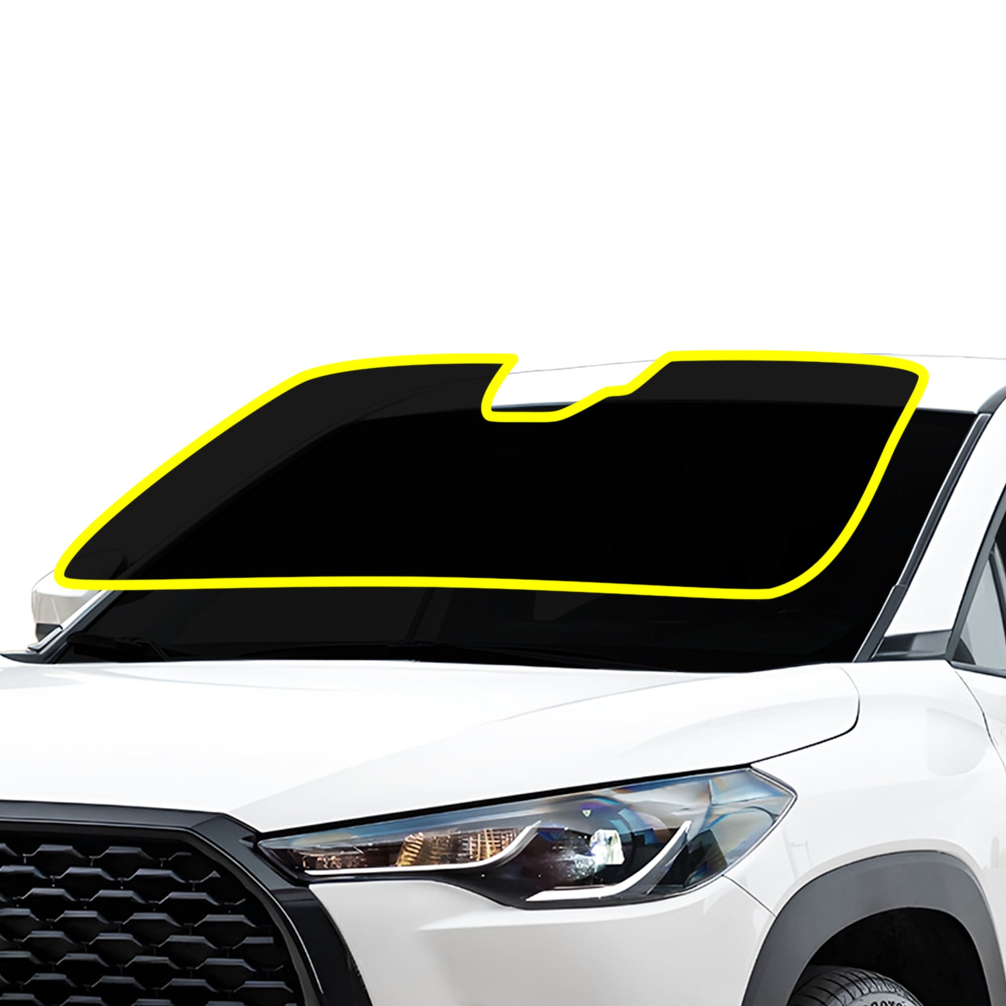 Toyota Corolla Cross 2022+ Full Windows + Windshield Ceramic