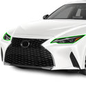 Full Headlight Taillight Precut Smoked PPF Tint Kit Film Overlay Fits Lexus IS 2021 2022 2023