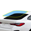 For BMW i4 2022+ Precut Front Rear Windshield Premium Protection Self Healing Film Kit