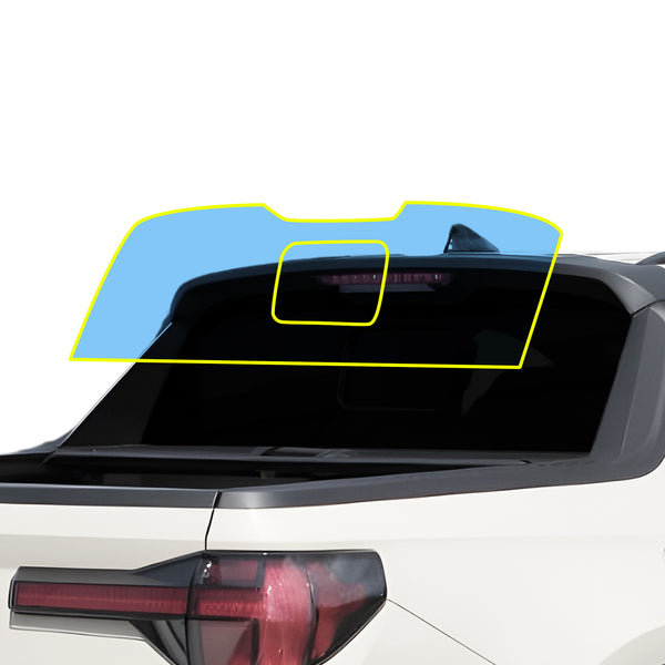 For Hyundai Santa Cruz 2022+ Precut Front Rear Windshield Premium Protection Self Healing Film Kit