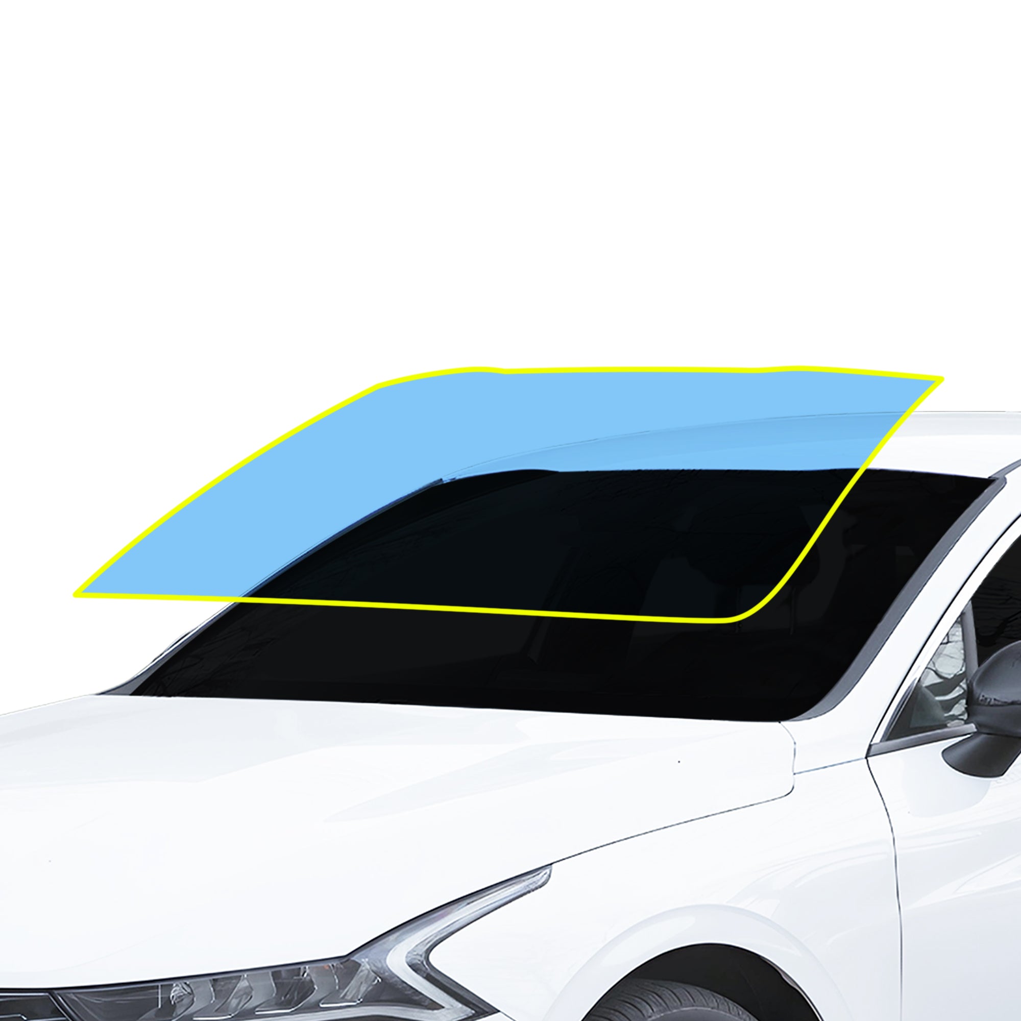 For KIA K5 2021+ Precut Front Rear Windshield Premium Protection Self Healing Film Kit - Bogar Tech Designs