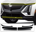 Vinyl Chrome Delete Grille Side Window Rear Blackout Decal Stickers Overlay Film Fits Cadillac Lyriq 2023+