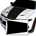 Vinyl Middle Hood Side Blackout Decal Stickers Overlay Film Fits Dodge Hornet 2023-2025