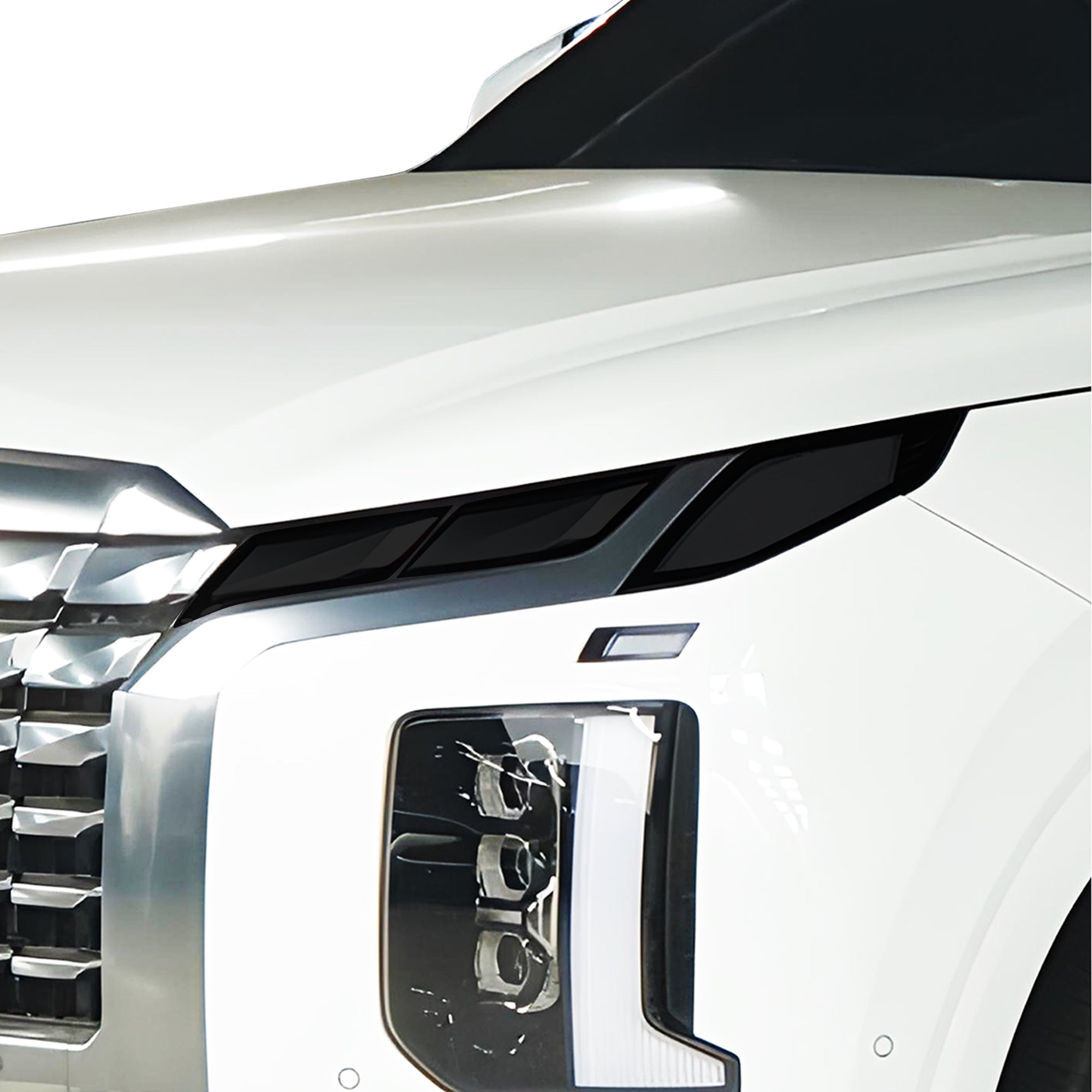 Full Headlight Taillight Precut Smoked PPF Tint Kit Film Overlay Fits Hyundai Palisade 2020 - 2025 - Bogar Tech Designs