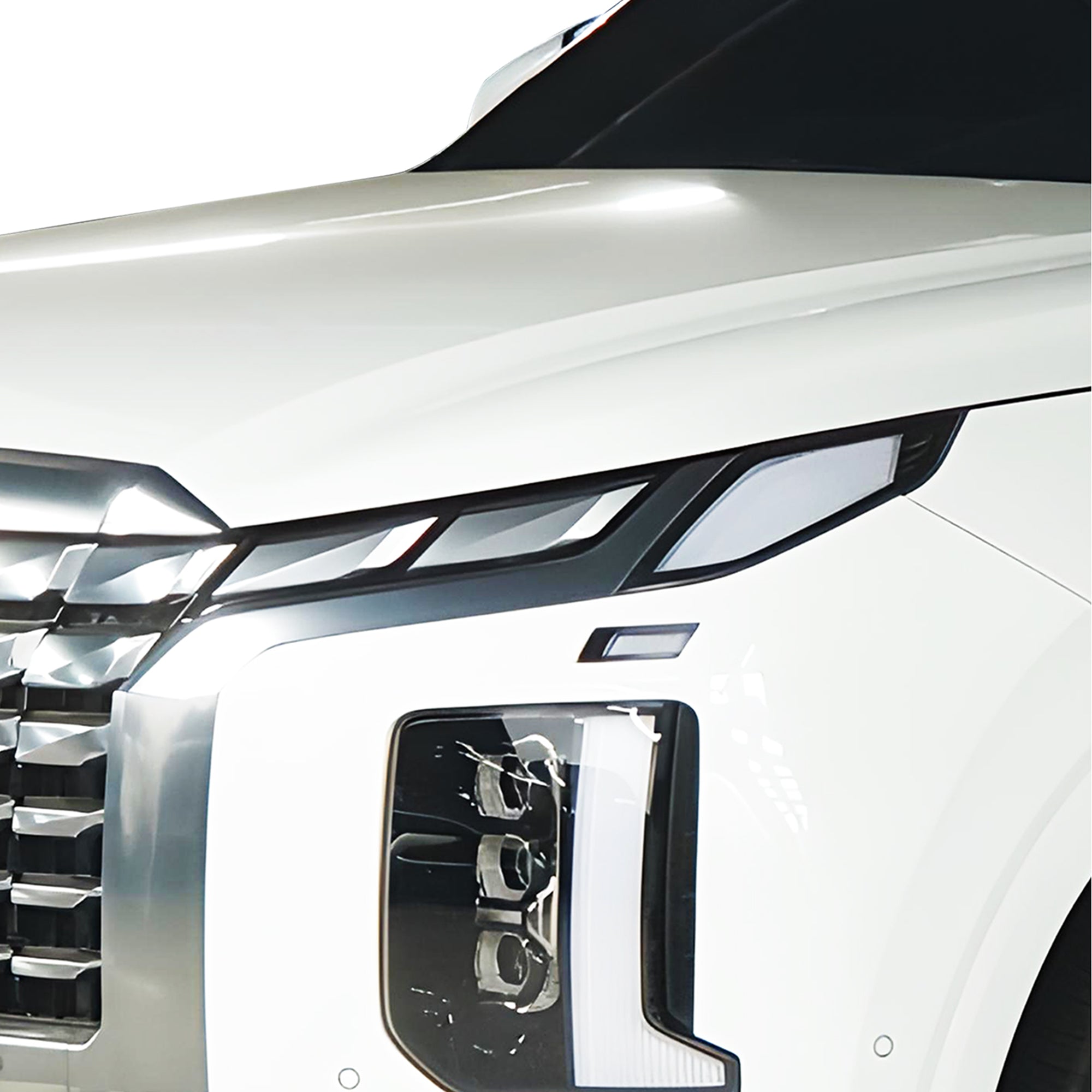 Full Headlight Taillight Precut Smoked PPF Tint Kit Film Overlay Fits Hyundai Palisade 2020 - 2025 - Bogar Tech Designs