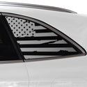 Quarter Window American Flag Vinyl Decal Stickers Fits Mercedes-Benz GLC 2016-2024