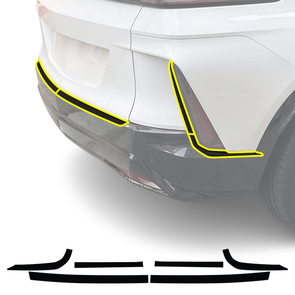 Cadillac Lyriq 2023-2026 Blackout Chrome Delete Kit - Precut Gloss Black Vinyl Overlays