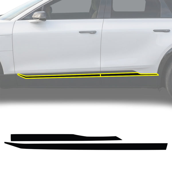 Cadillac Lyriq 2023-2026 Blackout Chrome Delete Kit - Precut Gloss Black Vinyl Overlays