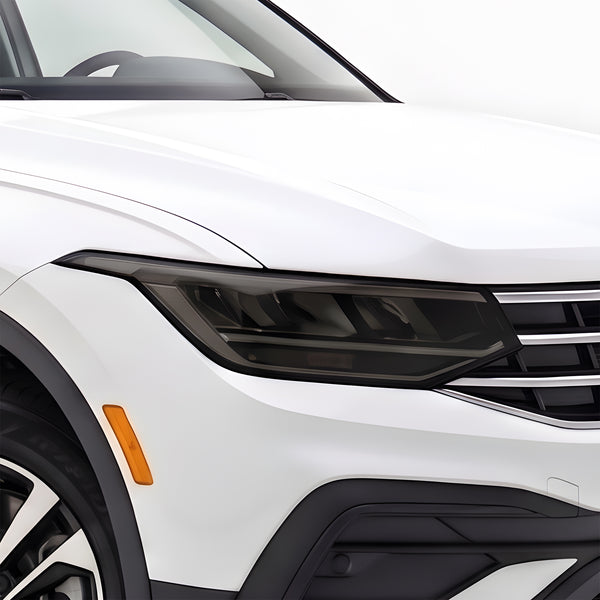 Volkswagen Tiguan 2022–2024 Dark Smoke Headlight & Taillight Tint Kit – Precut Vinyl Lens Overlays