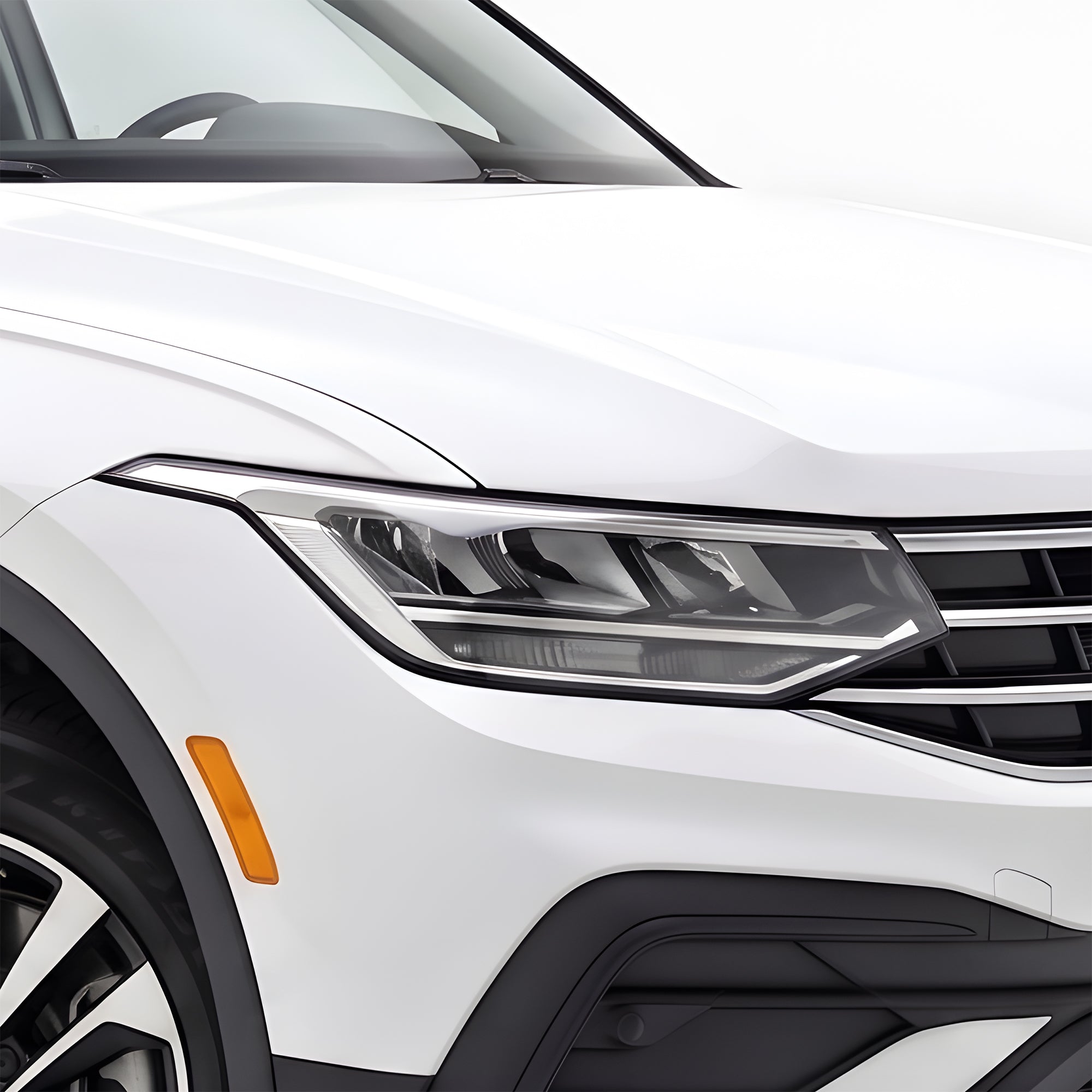 Volkswagen Tiguan 2022–2024 Dark Smoke Headlight & Taillight Tint Kit – Precut Vinyl Lens Overlays