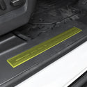 Fits GMC Hummer EV 2022+ Precut Door Sill Premium Paint Protection Film PPF Decal Film Kit, Gloss Black Carbon Fiber