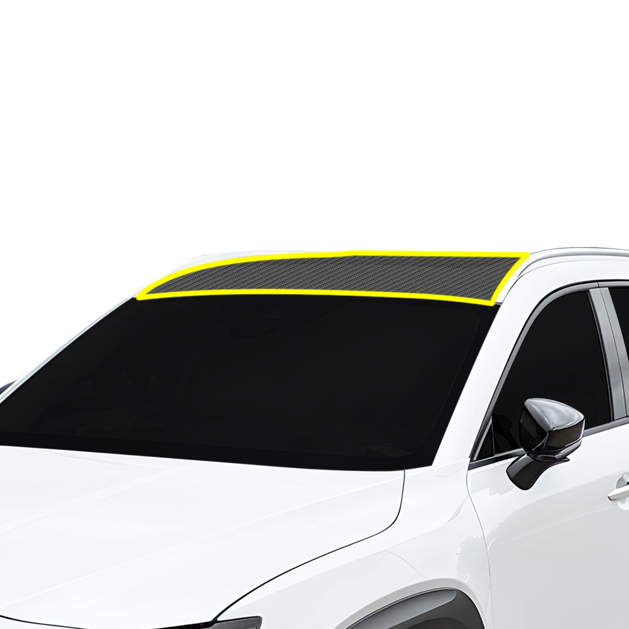 Fits Mazda CX - 50 2023+ Precut Premium Gloss Black Carbon Fiber Roof Paint Protection Film PPF Decal Film Kit Cover - Bogar Tech Designs