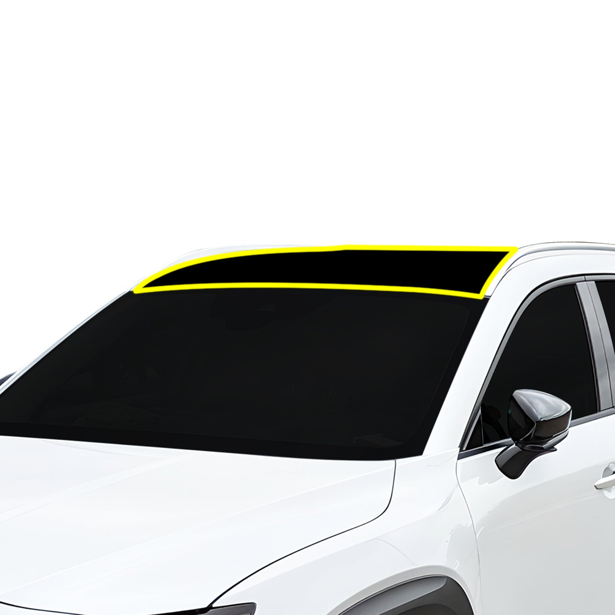 Fits Mazda CX - 50 2023+ Precut Premium Gloss Black Carbon Fiber Roof Paint Protection Film PPF Decal Film Kit Cover - Bogar Tech Designs