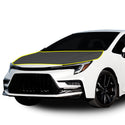 Fits Toyota Corolla 2020+ Precut Premium Gloss Black Carbon Fiber Hood Paint Protection Film PPF Decal Film Kit Cover