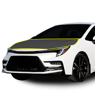 Fits Toyota Corolla 2020+ Precut Premium Gloss Black Carbon Fiber Hood Paint Protection Film PPF Decal Film Kit Coverage