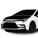 Fits Toyota Corolla 2020+ Precut Premium Gloss Black Carbon Fiber Hood Paint Protection Film PPF Decal Film Kit Coverage