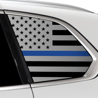 Buy thin-blue-line Quarter Window American Flag Vinyl Decal Stickers Fits BMW X5 2023+