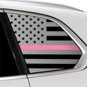 Quarter Window American Flag Vinyl Decal Stickers Fits BMW X5 2023+