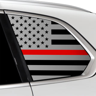 Buy thin-red-line Quarter Window American Flag Vinyl Decal Stickers Fits BMW X5 2023+