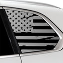 Quarter Window American Flag Vinyl Decal Stickers Fits BMW X5 2023+