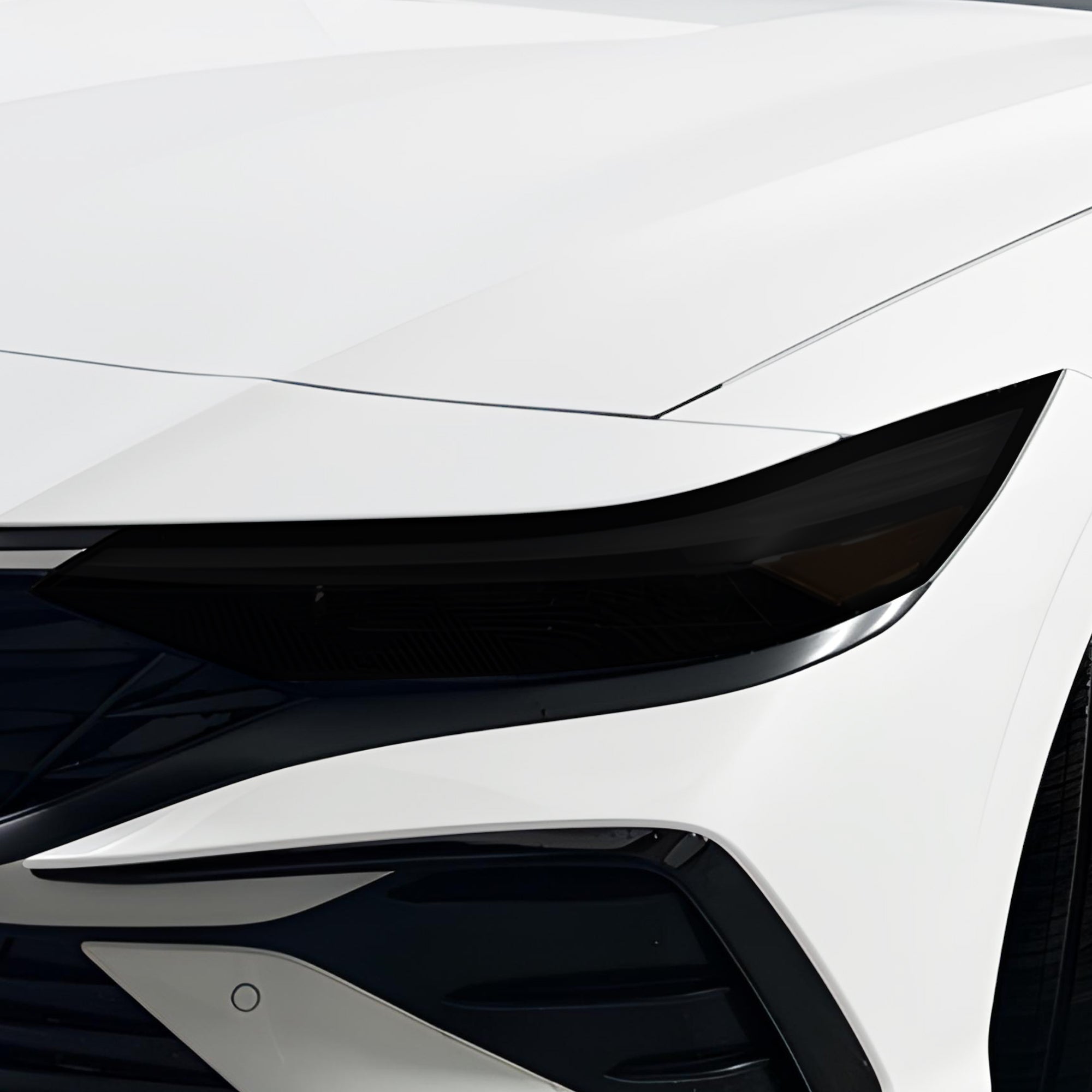 Full Headlight Taillight Precut Smoked PPF Tint Kit Film Overlay Fits Hyundai Elantra 2021 - 2025 - Bogar Tech Designs