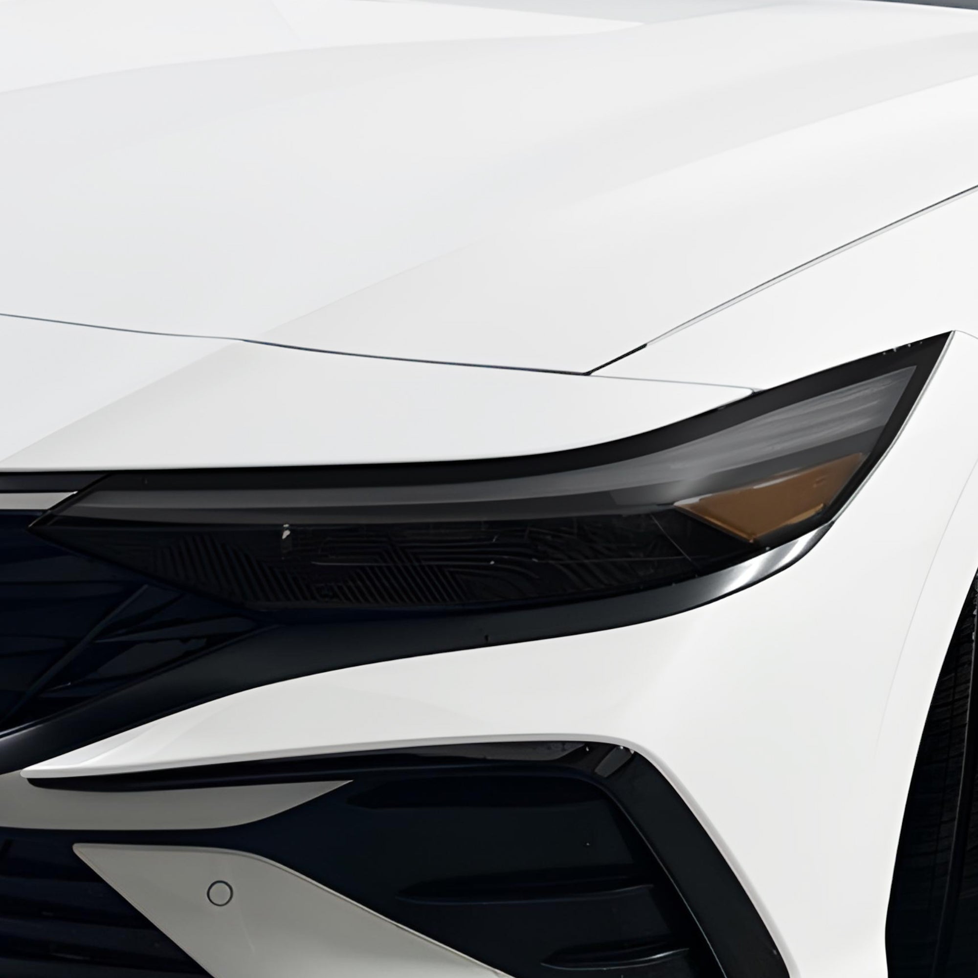 Full Headlight Taillight Precut Smoked PPF Tint Kit Film Overlay Fits Hyundai Elantra 2021 - 2025 - Bogar Tech Designs