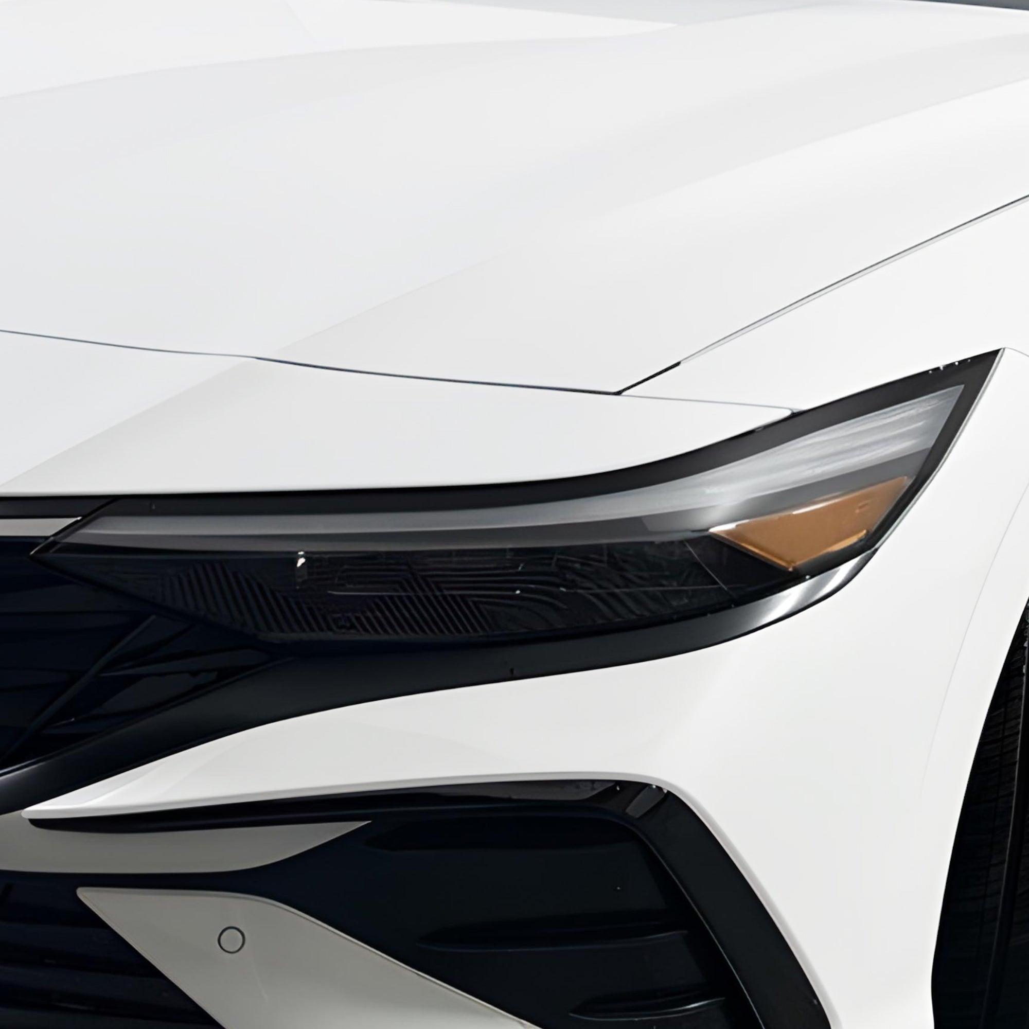 Full Headlight Taillight Precut Smoked PPF Tint Kit Film Overlay Fits Hyundai Elantra 2021 - 2025 - Bogar Tech Designs