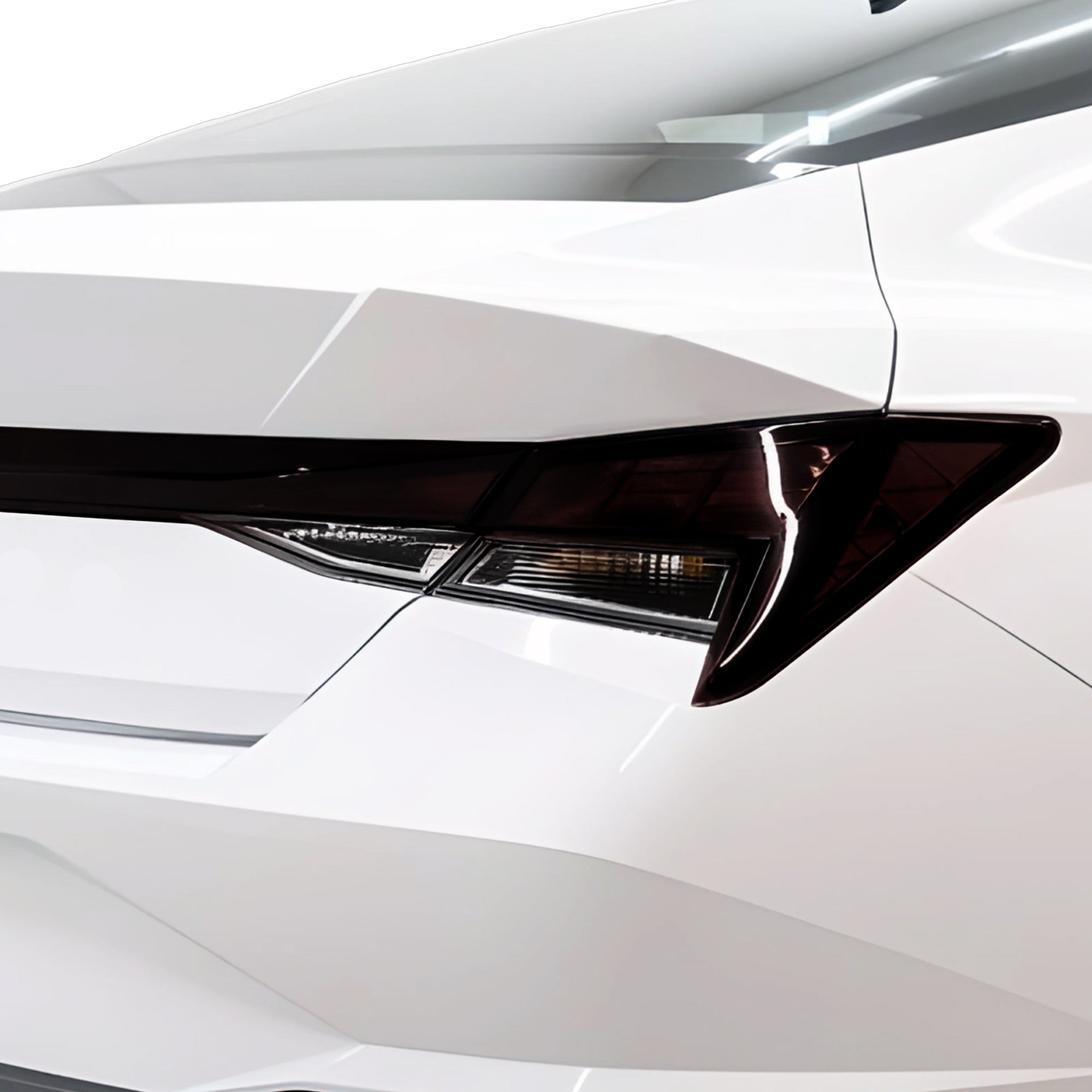 Full Headlight Taillight Precut Smoked PPF Tint Kit Film Overlay Fits Hyundai Elantra 2021 - 2025 - Bogar Tech Designs
