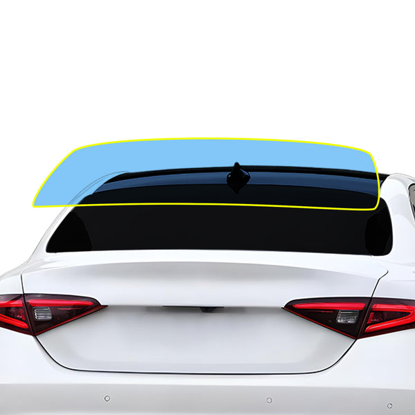 For Alfa Romeo Giulia 2016+ Precut Front Rear Windshield Premium Protection Self Healing Film Kit