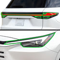 Full Headlight Taillight Precut Smoked PPF Tint Kit Film Overlay Fits Lexus TX 2024+