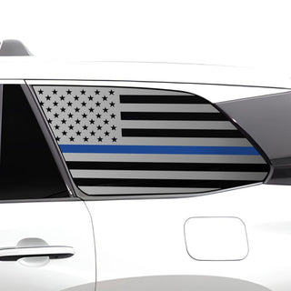 Buy thin-blue-line Quarter Window American Flag Vinyl Decal Stickers Fits Lexus TX 2024 2025