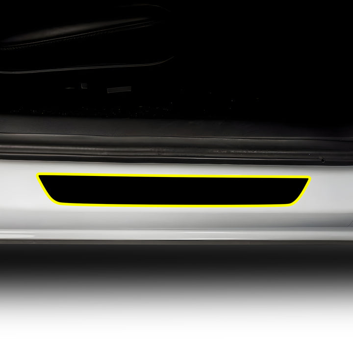 Fits Tesla Model 3 2024+ Precut Door Sill Premium Paint Protection Film PPF Decal Film Kit Cover, Gloss Black Carbon Fiber - Bogar Tech Designs
