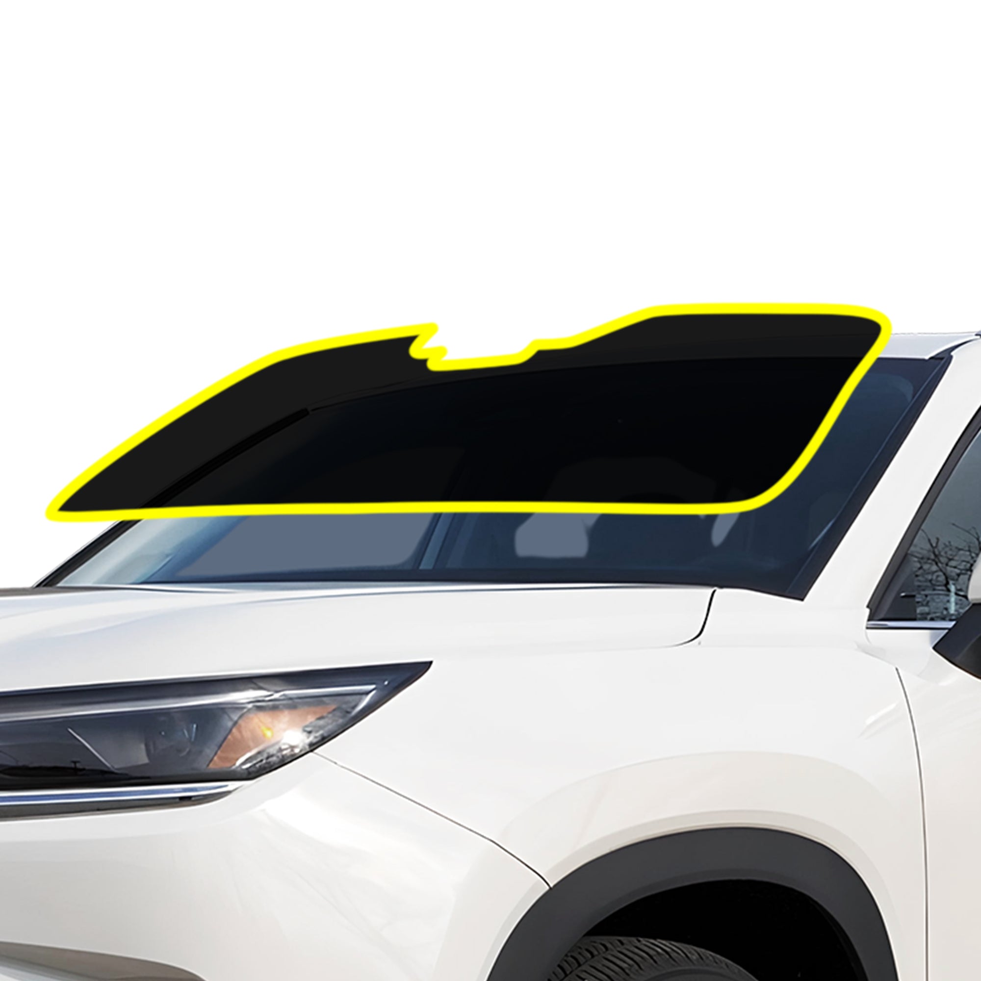Precut Front Rear Windows Windshield Premium Nano Ceramic Window Film Tint Kit For Toyota Grand Highlander 2024+ - Bogar Tech Designs