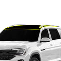 Fits Volkswagen Atlas 2024+ Precut Premium Gloss Black Carbon Fiber Roof Paint Protection Film PPF Decal Film Kit Cover