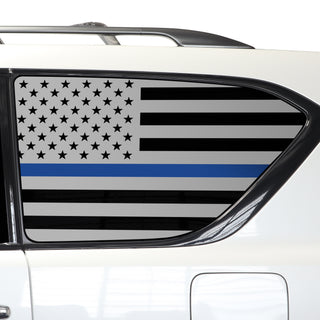 Buy thin-blue-line Quarter Window American Flag Vinyl Decal Stickers Fits Nissan Armada 2017-2024