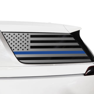 Buy thin-blue-line Quarter Window American Flag Vinyl Decal Stickers Fits Kia Carnival 2022-2025