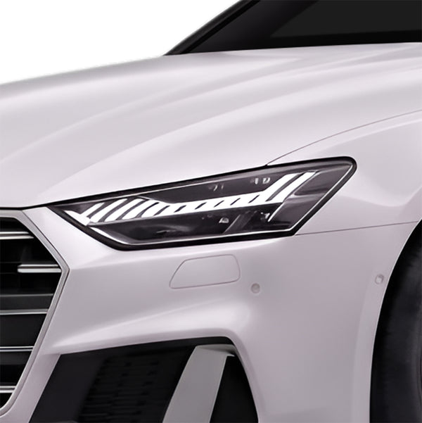 Audi S7 A7 Sportback 2019–2026 Dark Smoke Headlight & Taillight Tint Kit – Precut Vinyl Lens Overlays