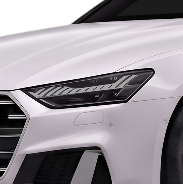 Audi S7 A7 Sportback 2019–2026 Dark Smoke Headlight & Taillight Tint Kit – Precut Vinyl Lens Overlays