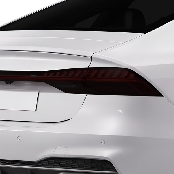 Audi S7 A7 Sportback 2019–2026 Dark Smoke Headlight & Taillight Tint Kit – Precut Vinyl Lens Overlays