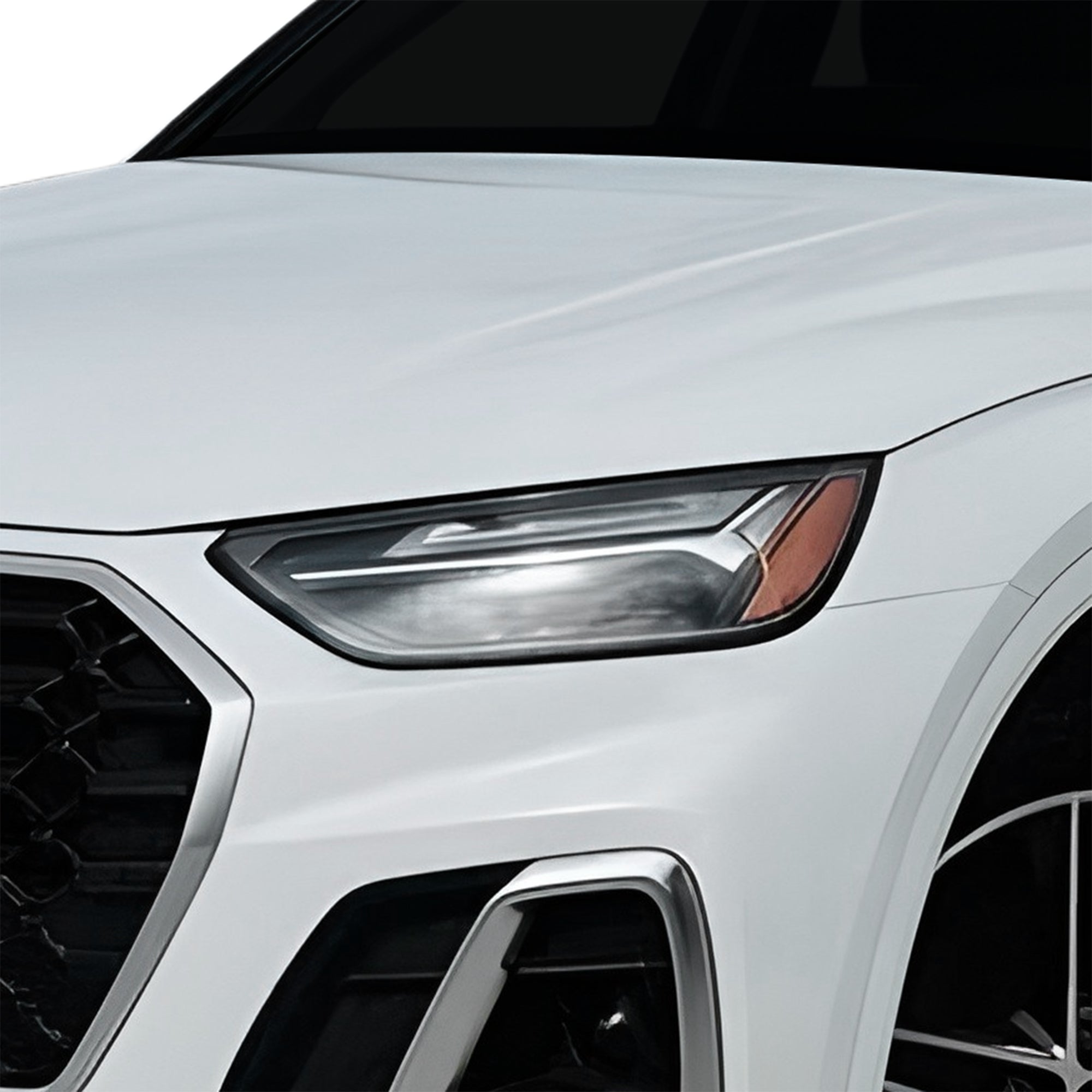 Audi Q5 2021–2025 Dark Smoke Headlight & Taillight Tint Kit – Precut Vinyl Lens Overlays