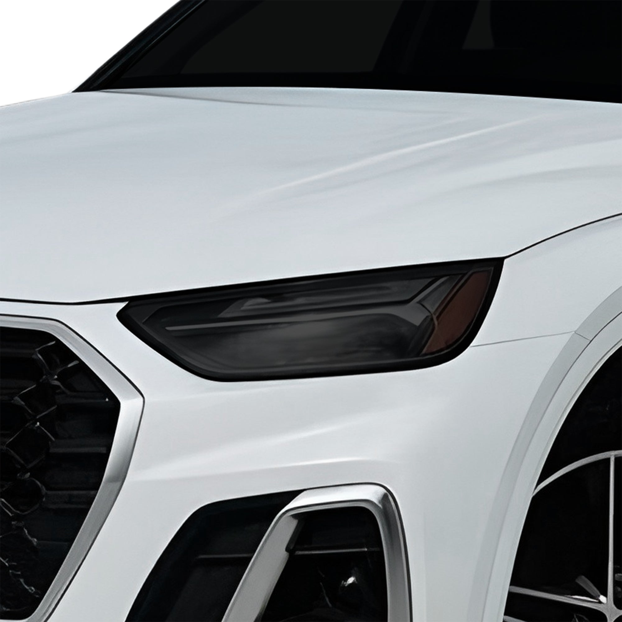 Audi Q5 2021–2025 Dark Smoke Headlight & Taillight Tint Kit – Precut Vinyl Lens Overlays