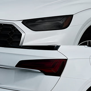 Audi Q5 2021–2025 Dark Smoke Headlight & Taillight Tint Kit – Precut Vinyl Lens Overlays