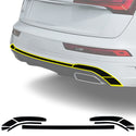 Audi Q5 2019-2025 Blackout Chrome Delete Kit - Precut Gloss Black Vinyl Overlays